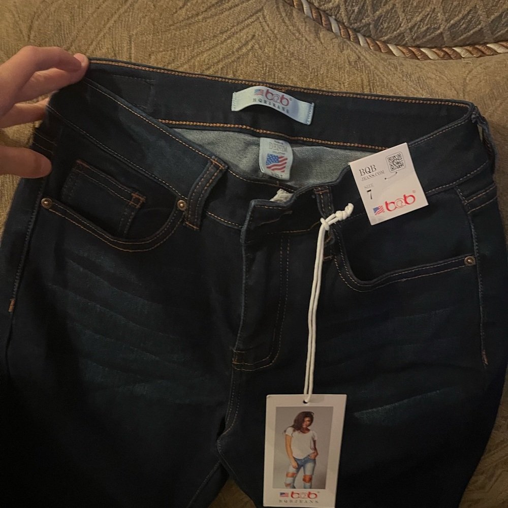 Women's Dark Blue Jeans